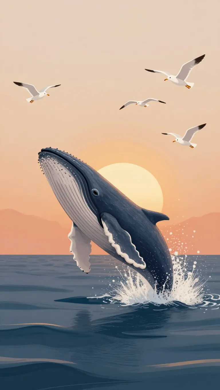 A scene from a nature and animals video
