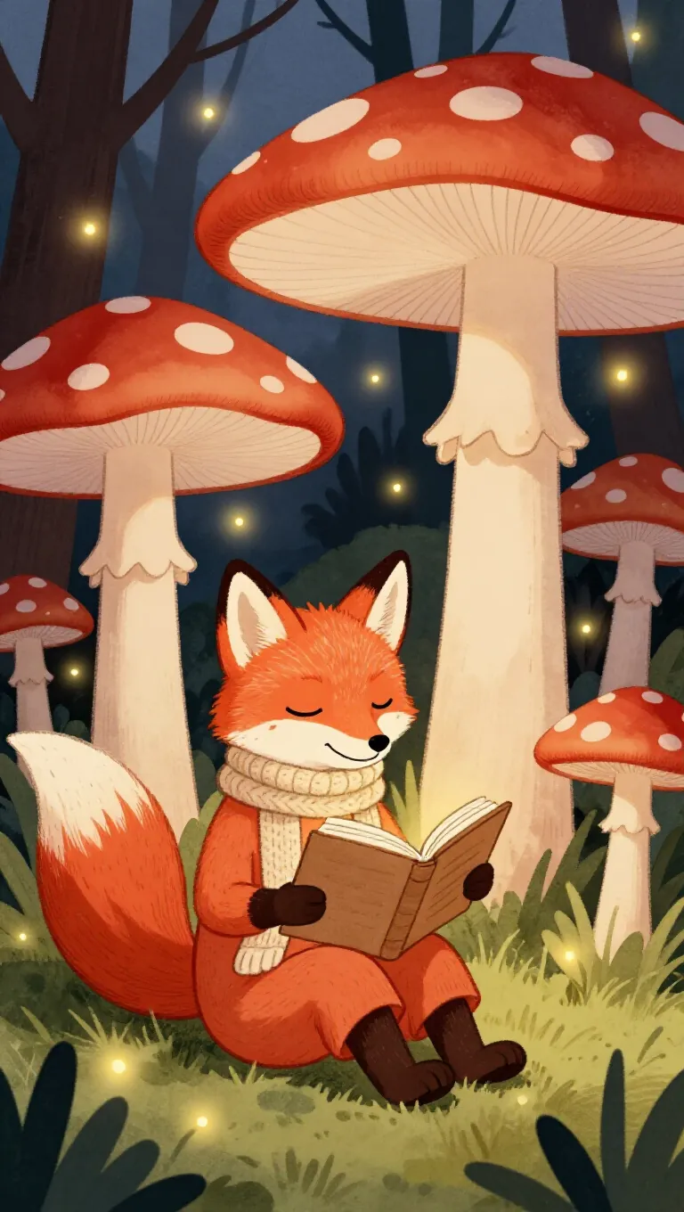 A scene from a kids bedtime stories video